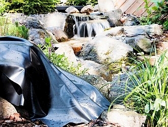 Suihkulähdemuovi Ubbink PVC Aqualiner 0,5mm 4x5m