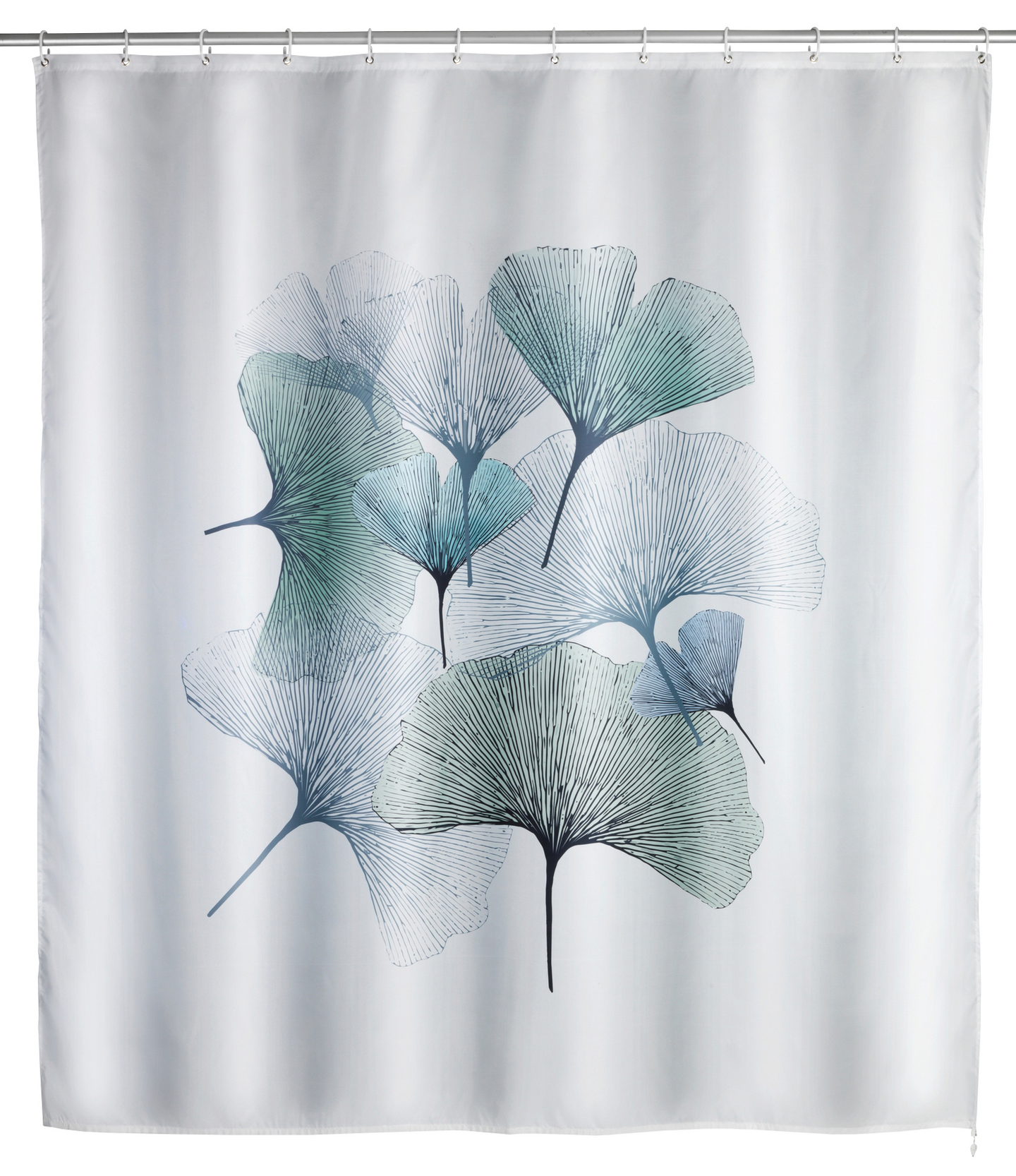 Suihkuverho Wenko Ginkgo 180x200cm 100% polyesteriä