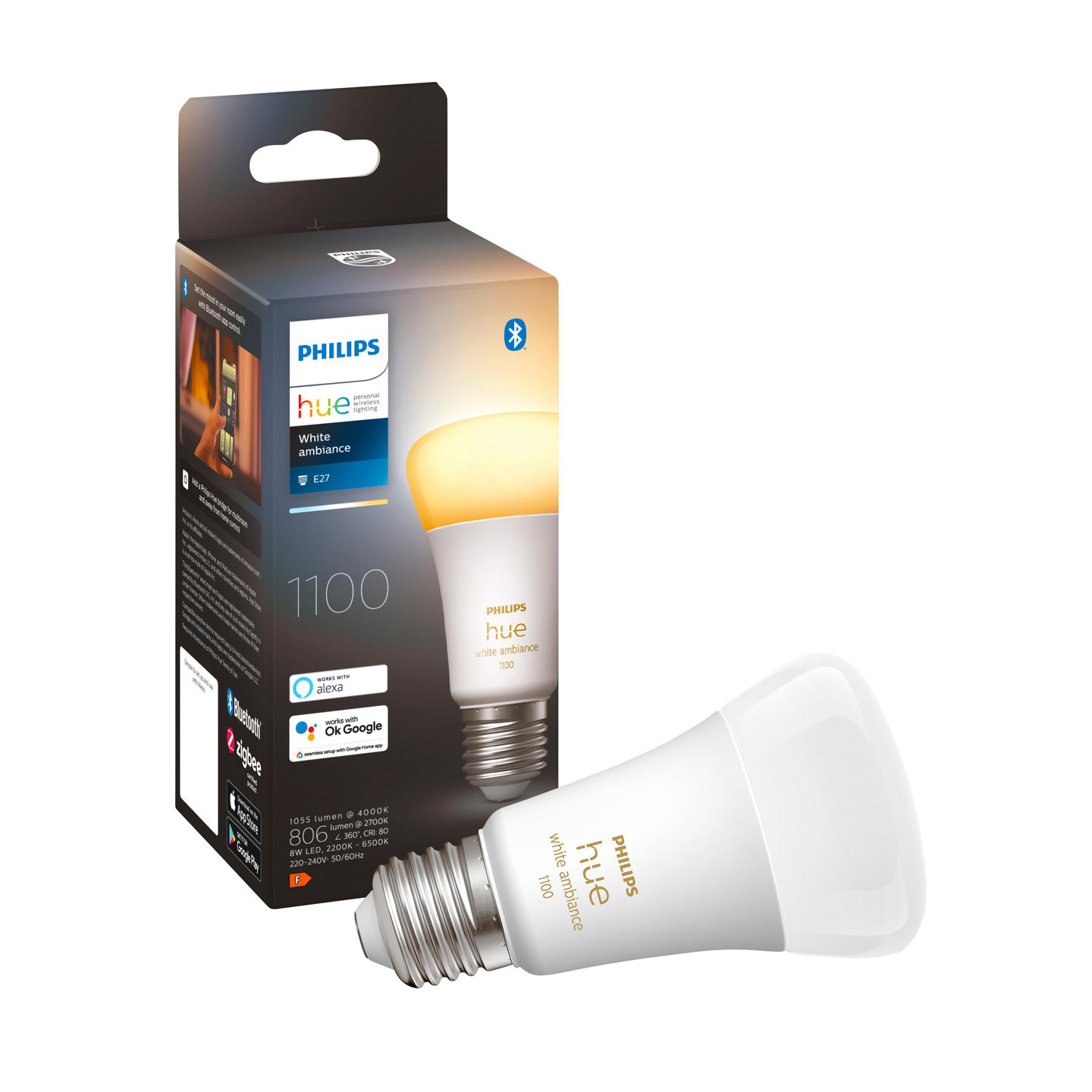 LJUSKÄLLOR PHILIPS HUE HUE VITAMB E27 PHIL
