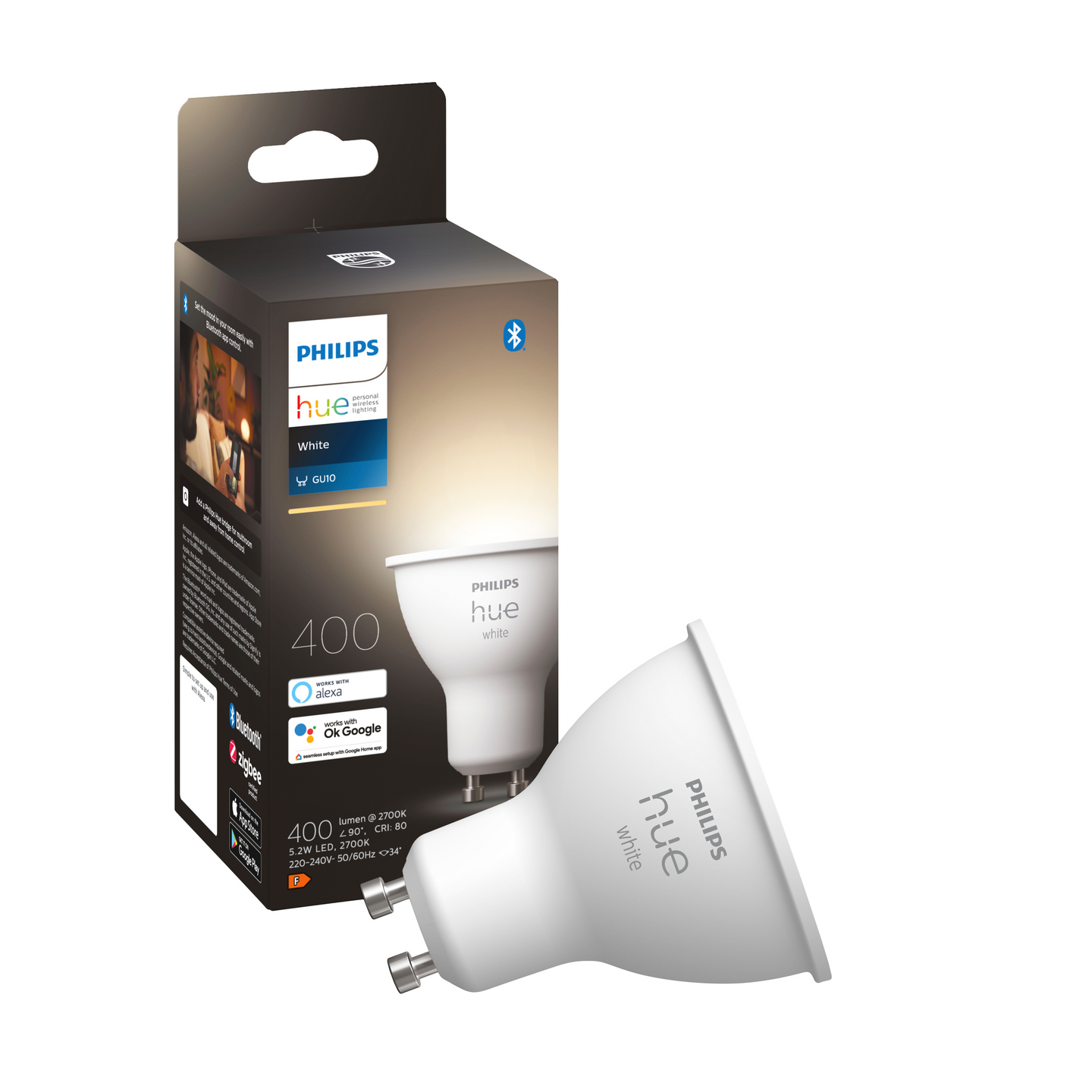 PHILIPS HUE VARMVIT 57W GU10