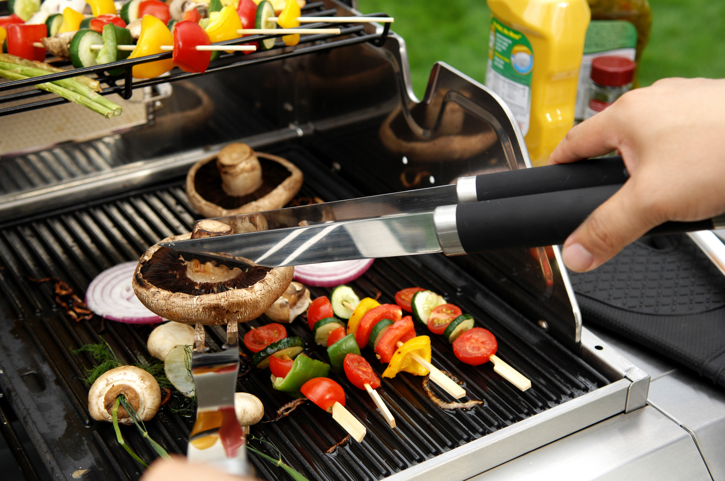 Grillausvälinesarja FXA 3 osaa Softgripkahva