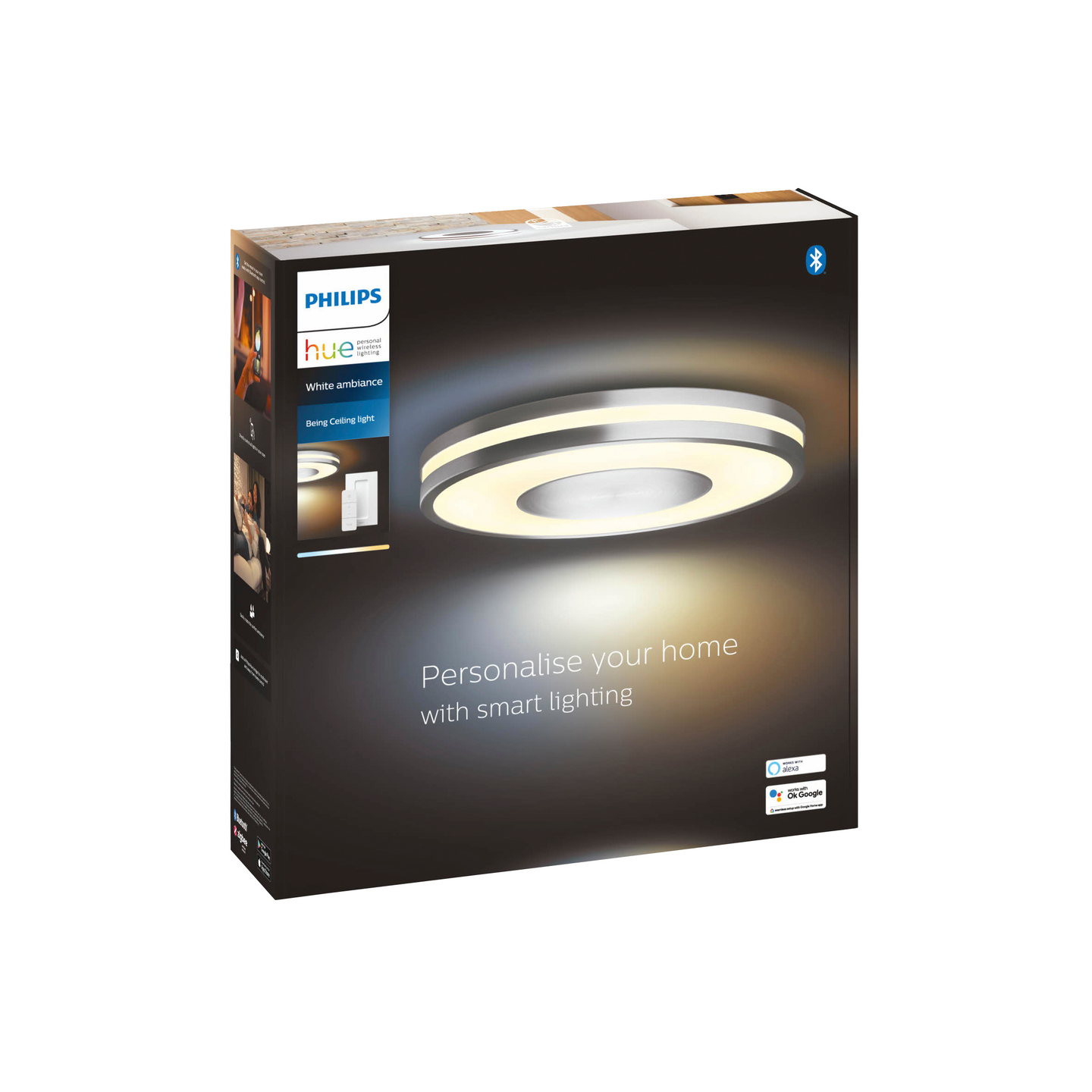 Kattovalaisin Philips Hue Being alumiini