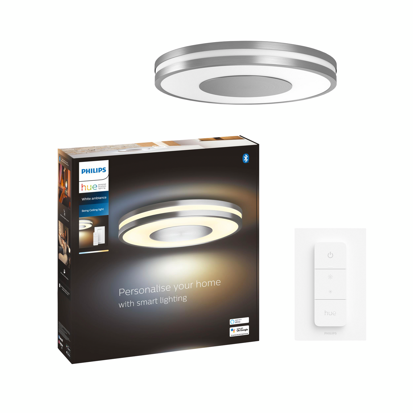 Kattovalaisin Philips Hue Being alumiini