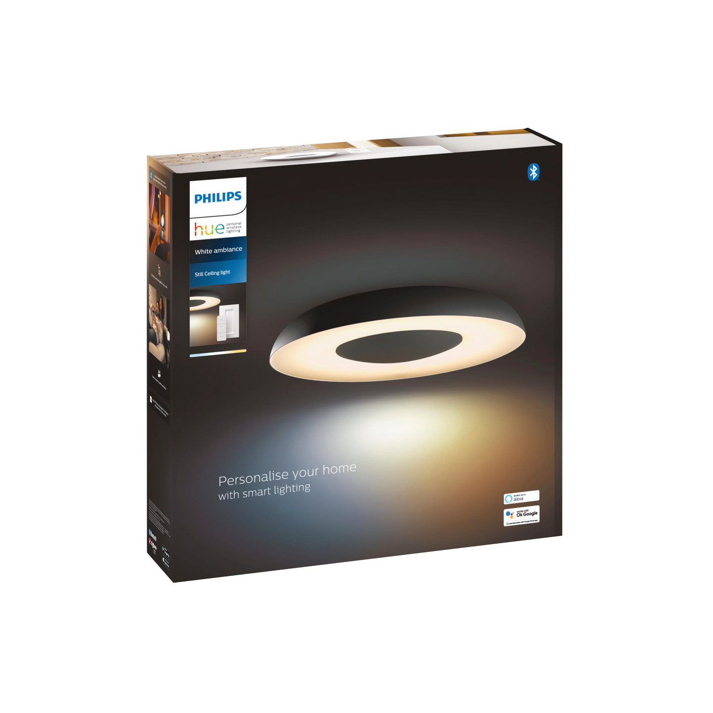 Kattovalaisin Philips Hue Still musta