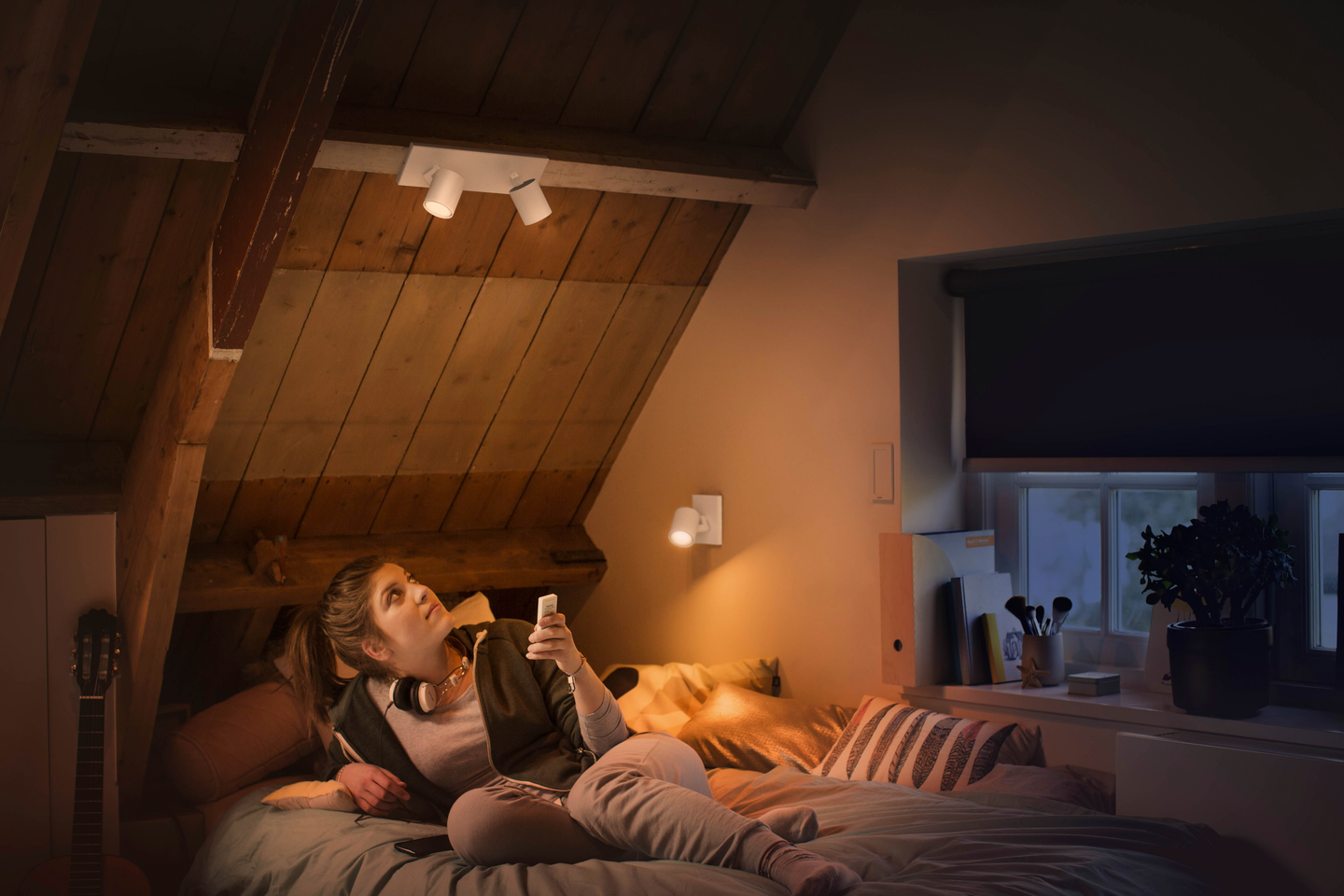 Kohdevalaisin Philips Hue Runner valkoinen 2x5W 230V