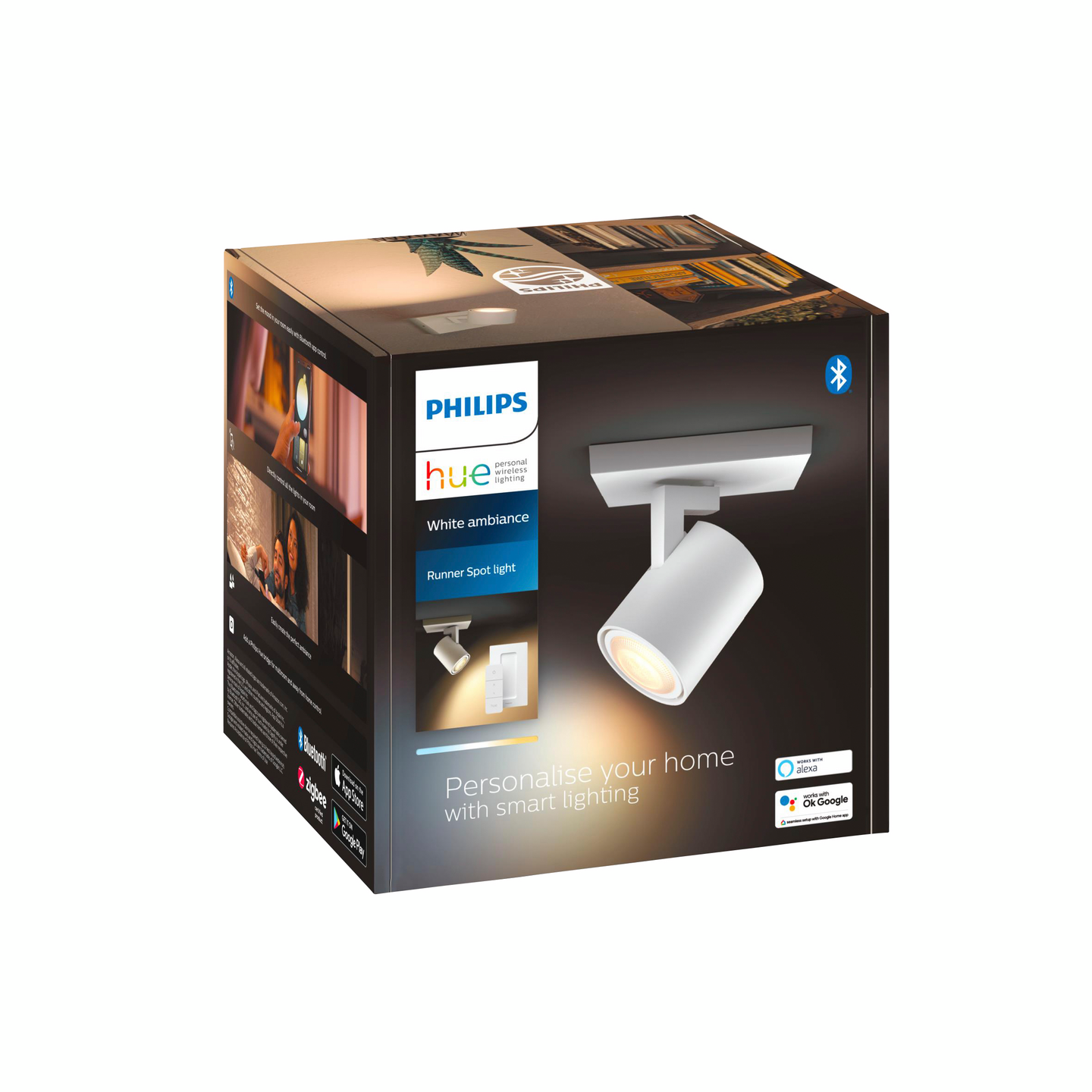Kohdevalaisin Philips Hue Runner valkoinen 1x5W 230V