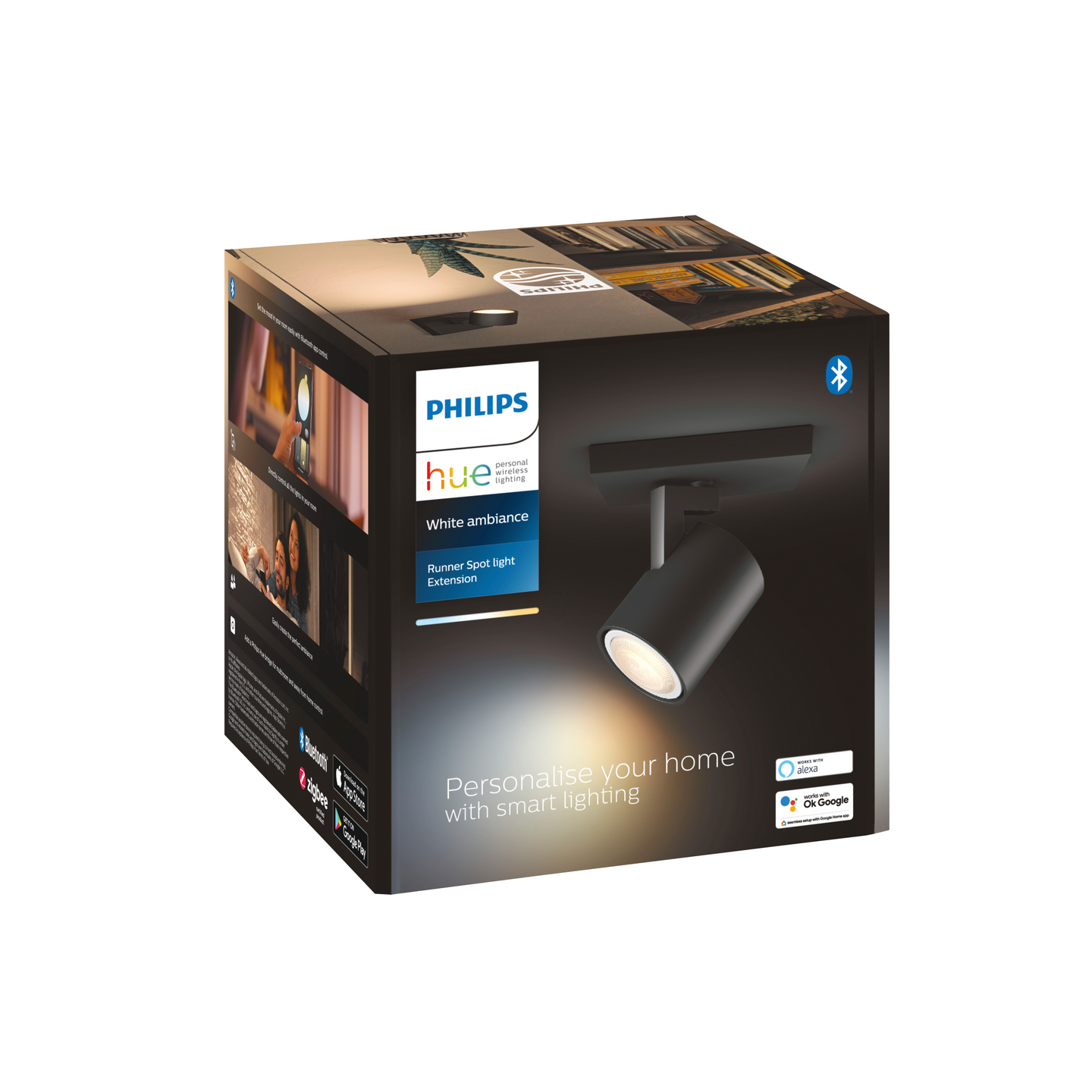 Kohdevalaisin Philips Hue Runner musta