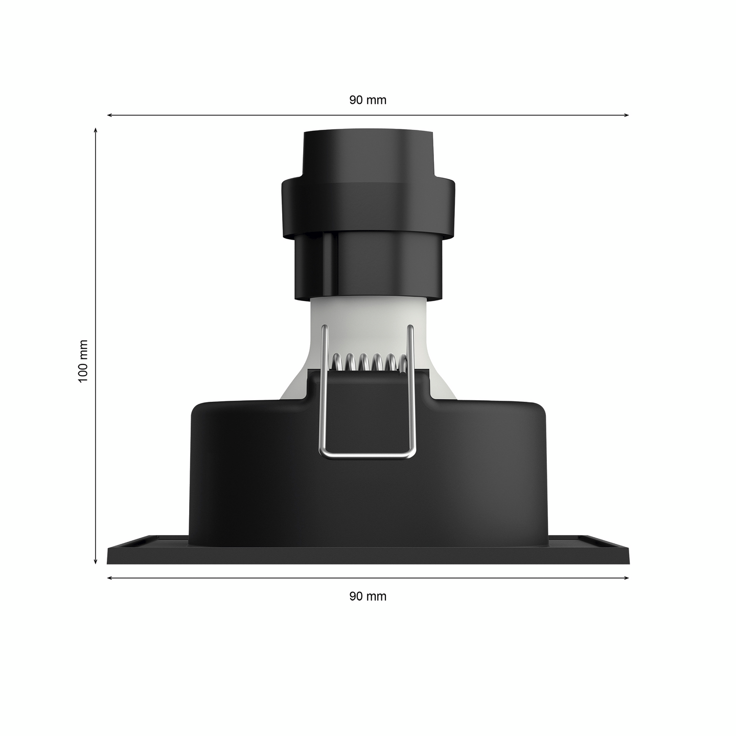 Uppovalaisin Philips Hue Milliskin neliö alumiini 1x5W