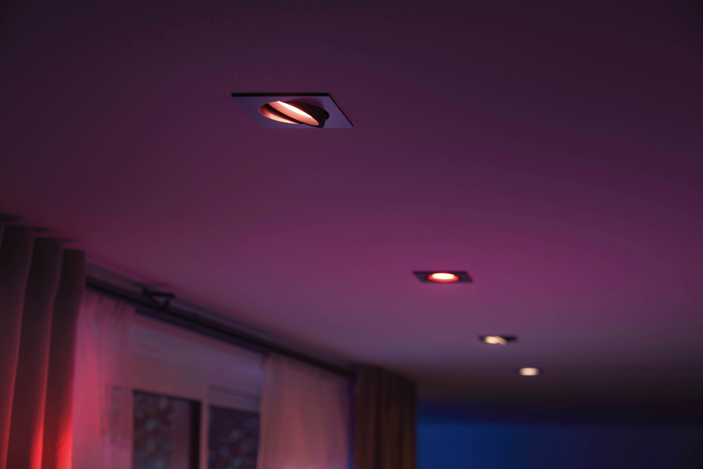 Upotettava kohdevalo Philips Hue Centura neliö alumiini 1x5.7W