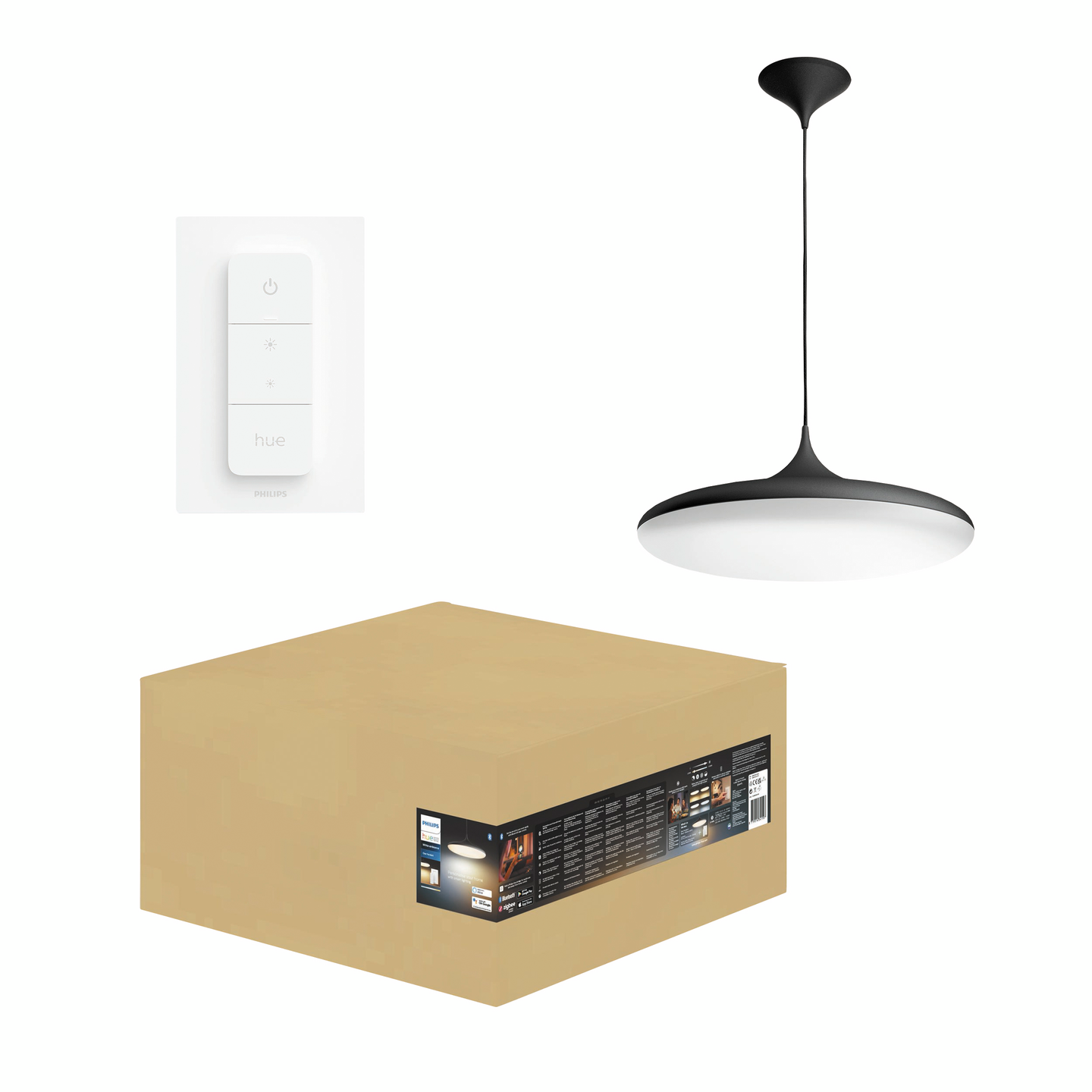 Riippuvalaisin Philips Hue Cher musta