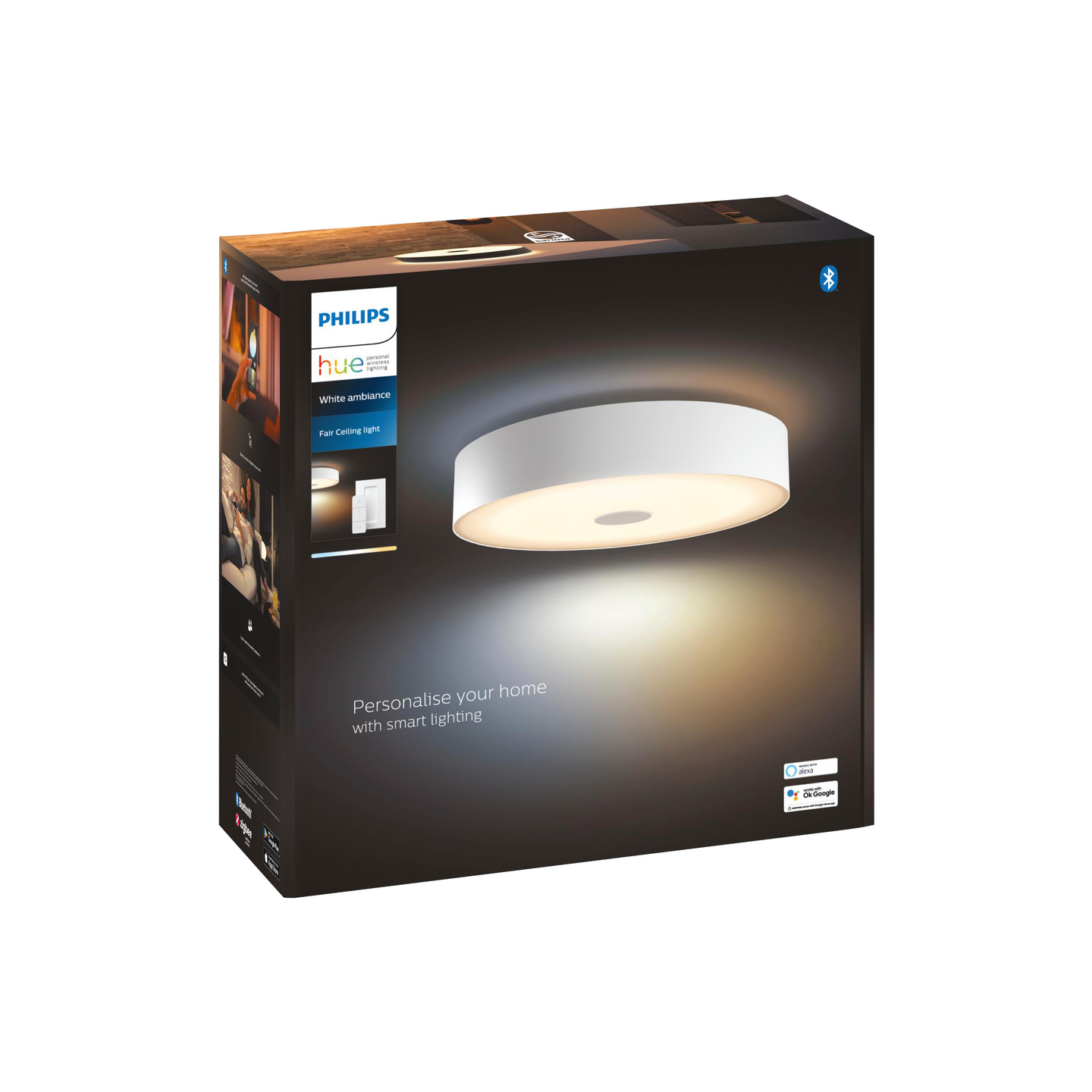 Kattovalaisin Philips Hue Fair valkoinen