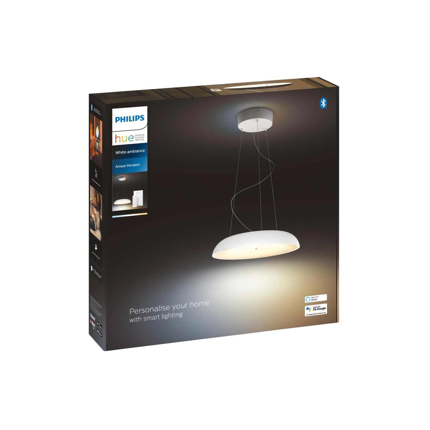 Riippuvalaisin Philips Hue Amaze valkoinen