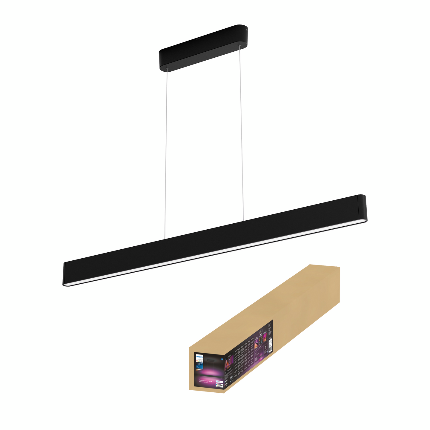 Riippuvalaisin Philips Hue Ensis musta 2x39W 24V