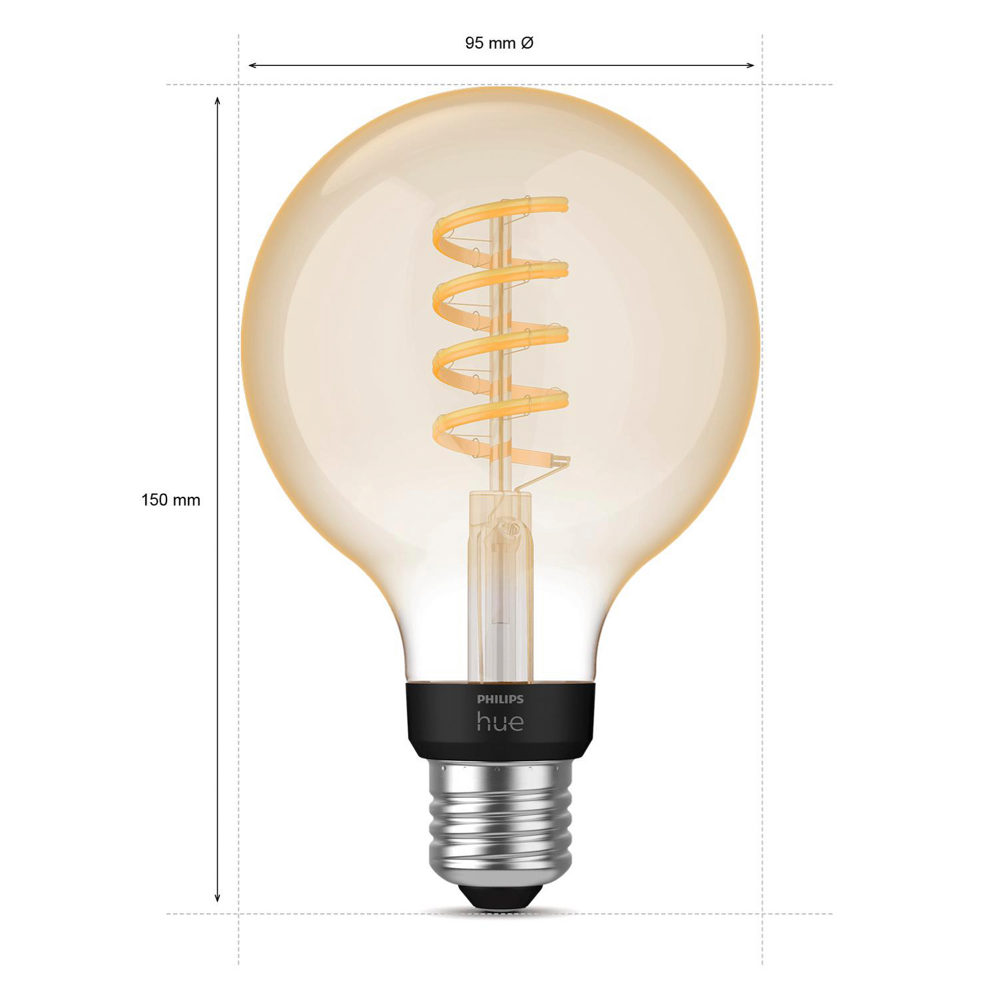 Led-lamppu Philips Hue WA 7W Filament G93 E27
