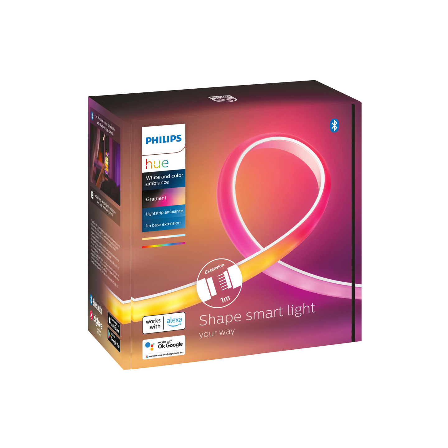 Valonauha Philips Hue GRADIENT 1M JATKOPALA