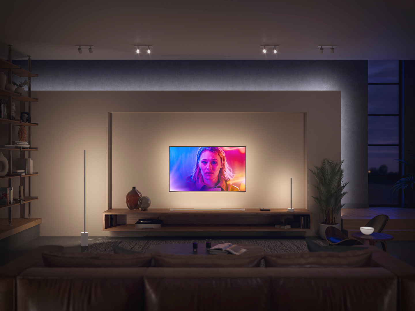 Lattiavalaisin Philips Hue SIGNE GRADIENT valkoinen