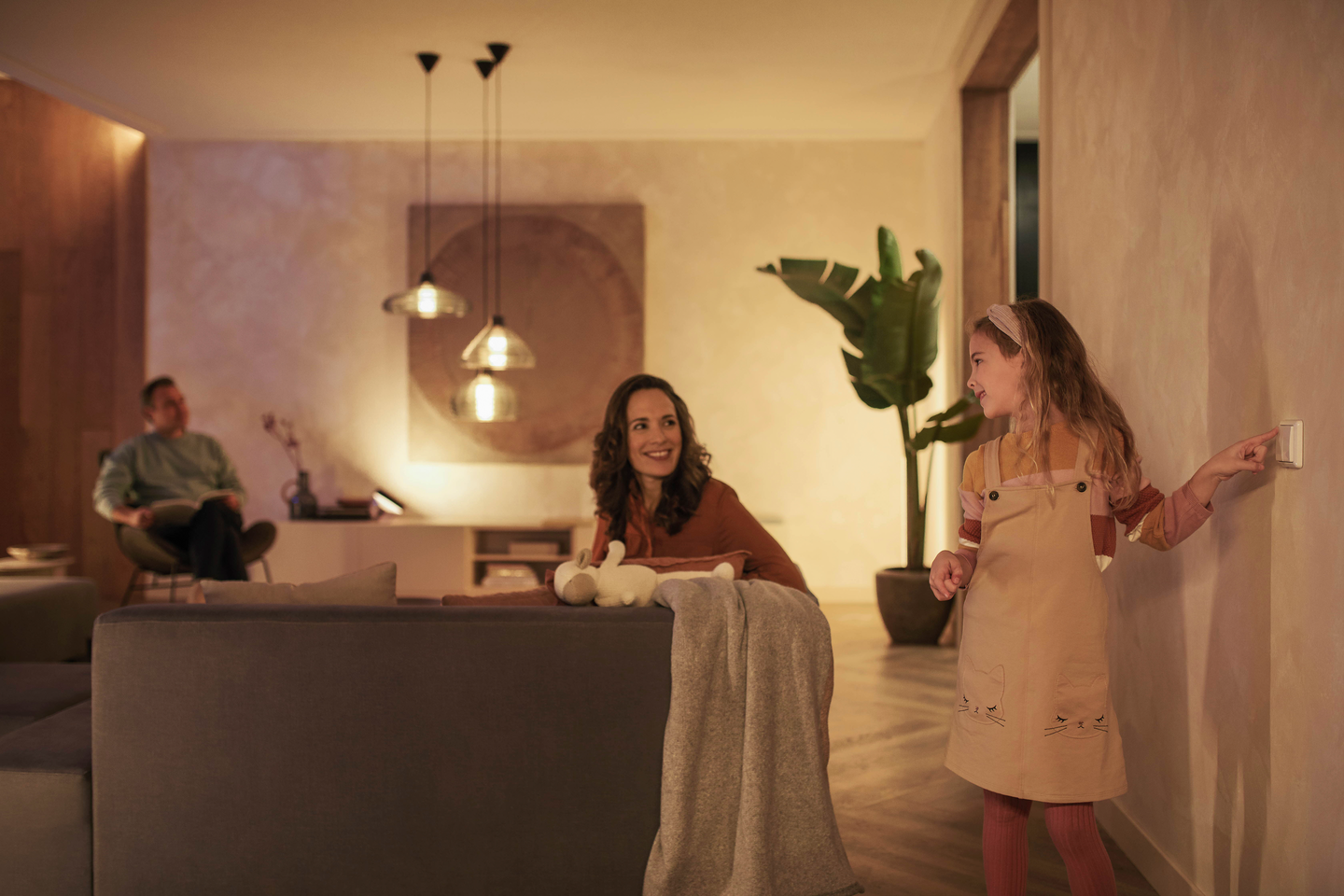 Seinäkytkinmoduuli Philips Hue 2kpl