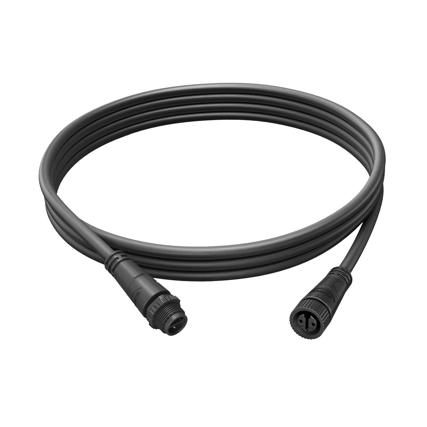 Jatkokaapeli Philips ULKOKÄYTTÖÖN musta 2,5M