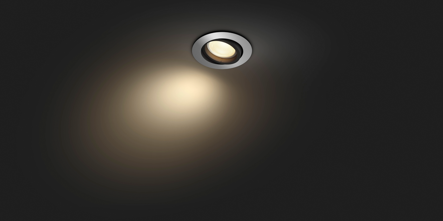 Uppovalaisin Philips Hue MILLISKIN alumiini 3X5W