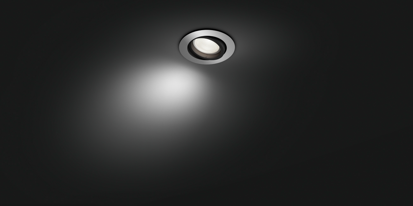 Uppovalaisin Philips Hue MILLISKIN alumiini 3X5W