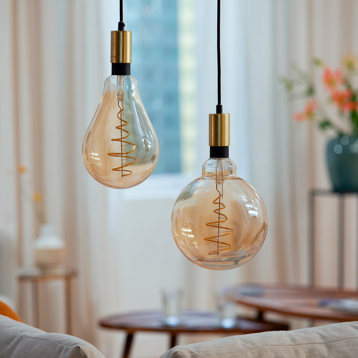 Led-lamppu WiZ WI-FI 6.7W E27 G200 927-65 Filament tw kirkas