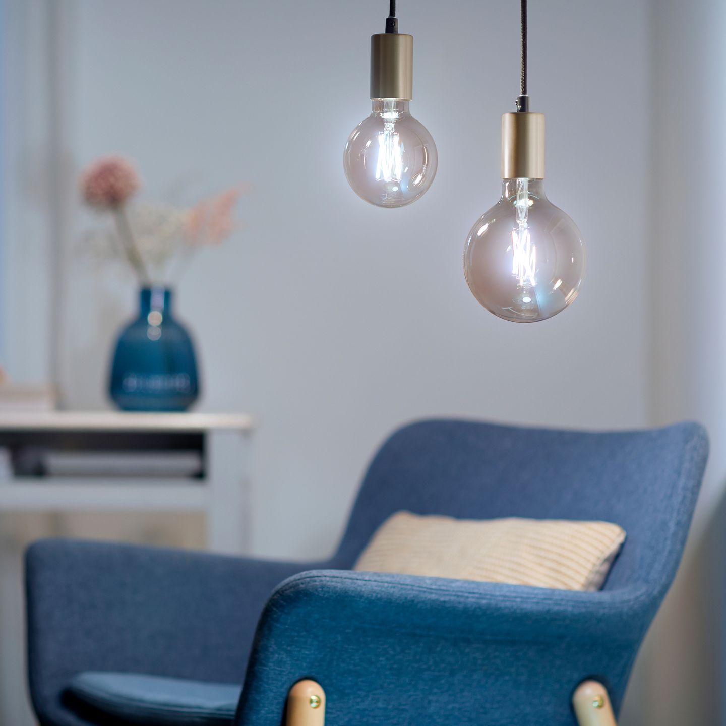 Led-lamppu WiZ WI-FI 6W E27 TW G125 920-50 Filament MERIPIHKA