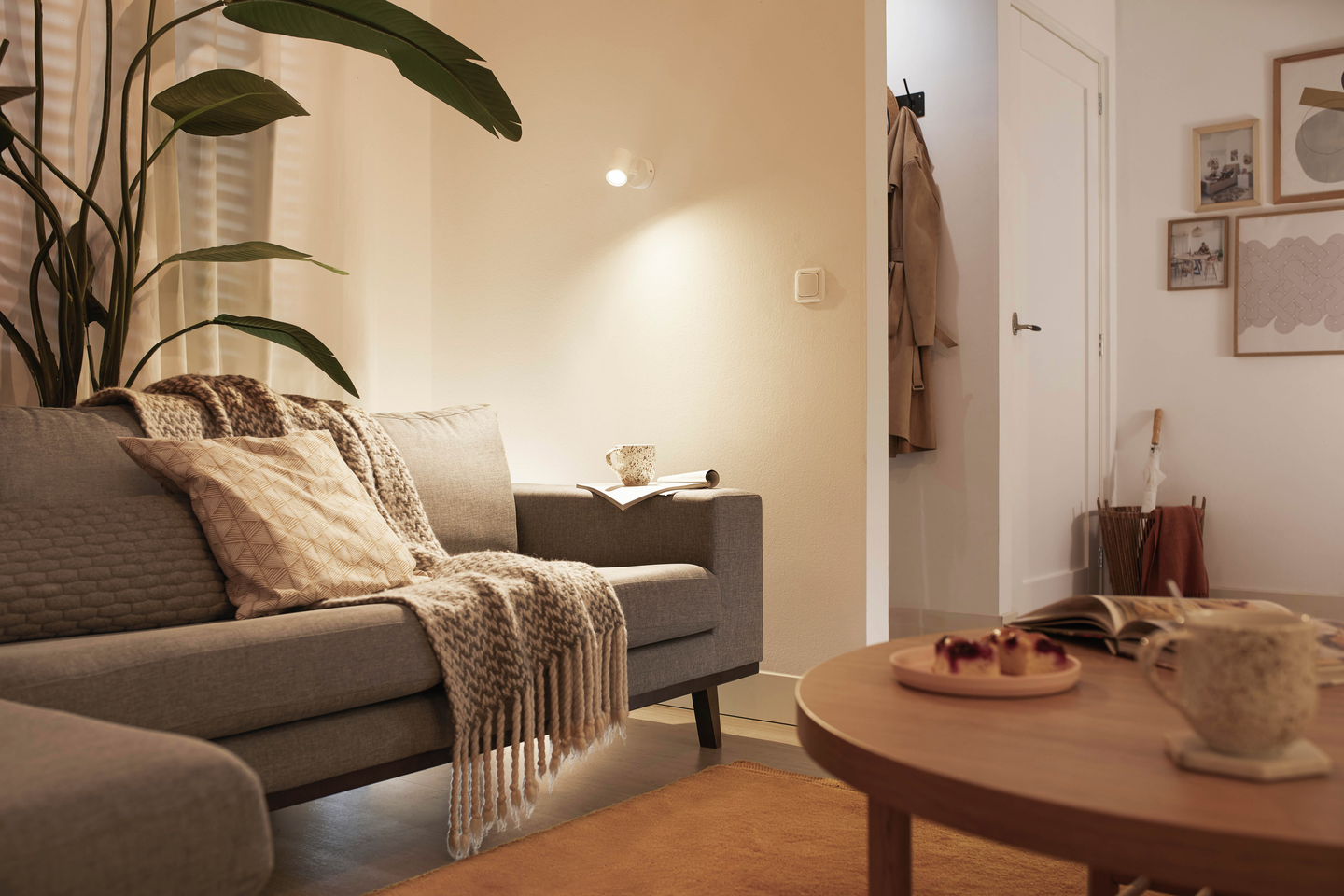 Kohdevalaisin WiZ imageo 1X5W valkoinen