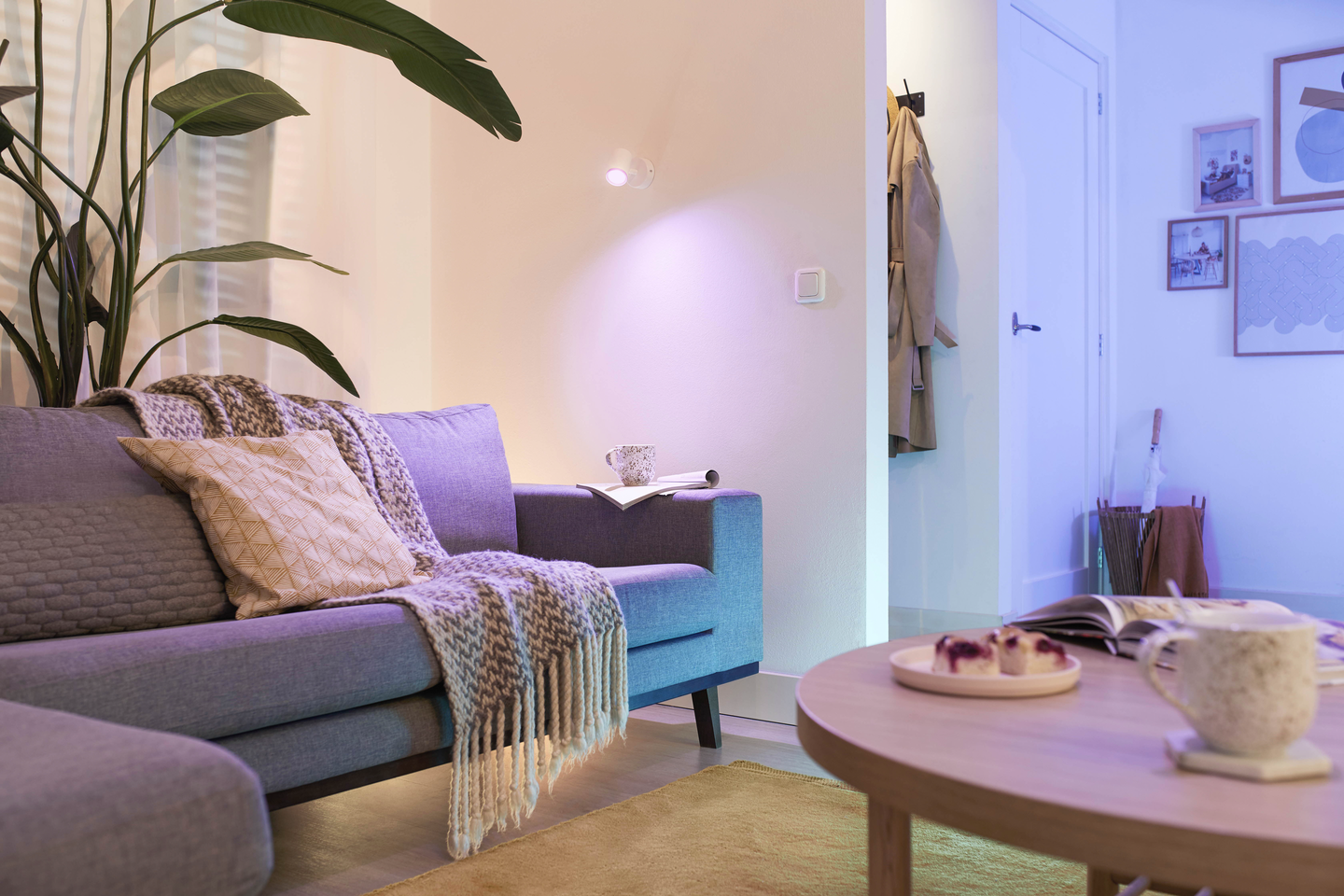 Kohdevalaisin WiZ imageo valkoinen 1X5W