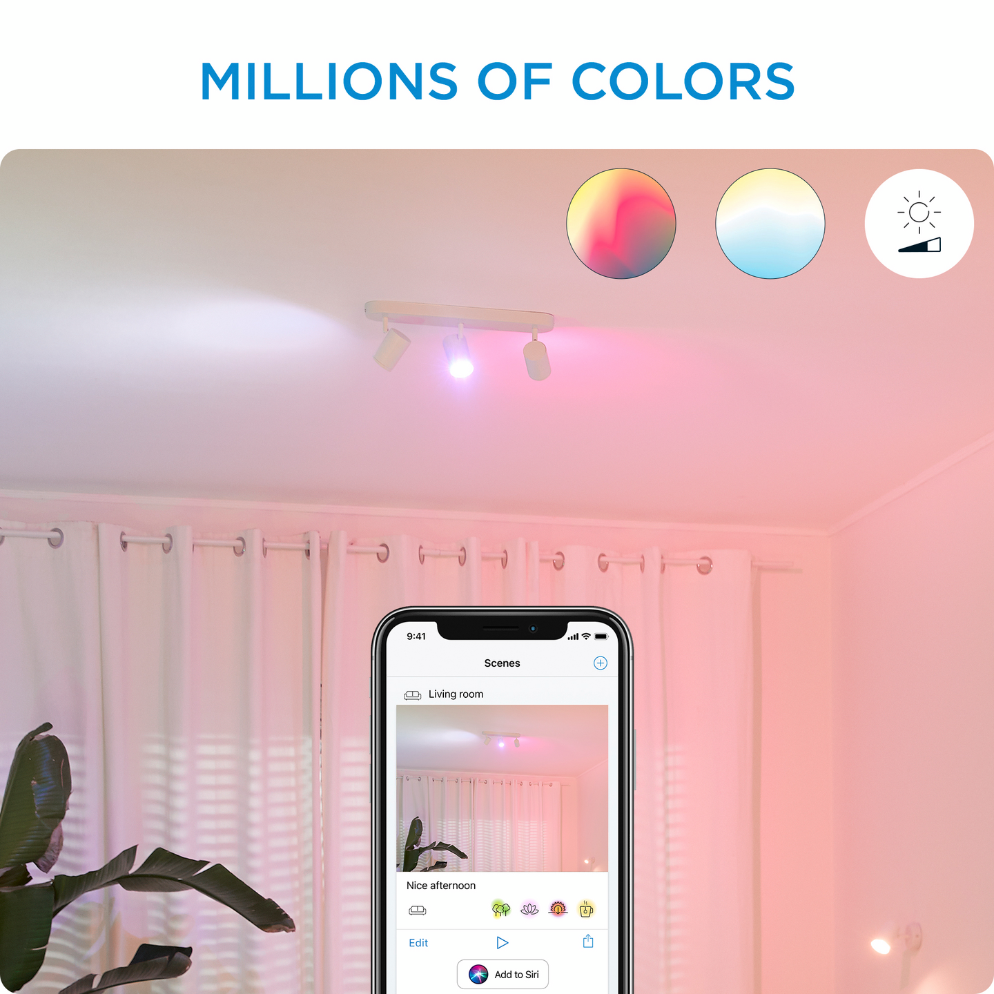 Kohdevalaisin WiZ imageo 3X5W valkoinen