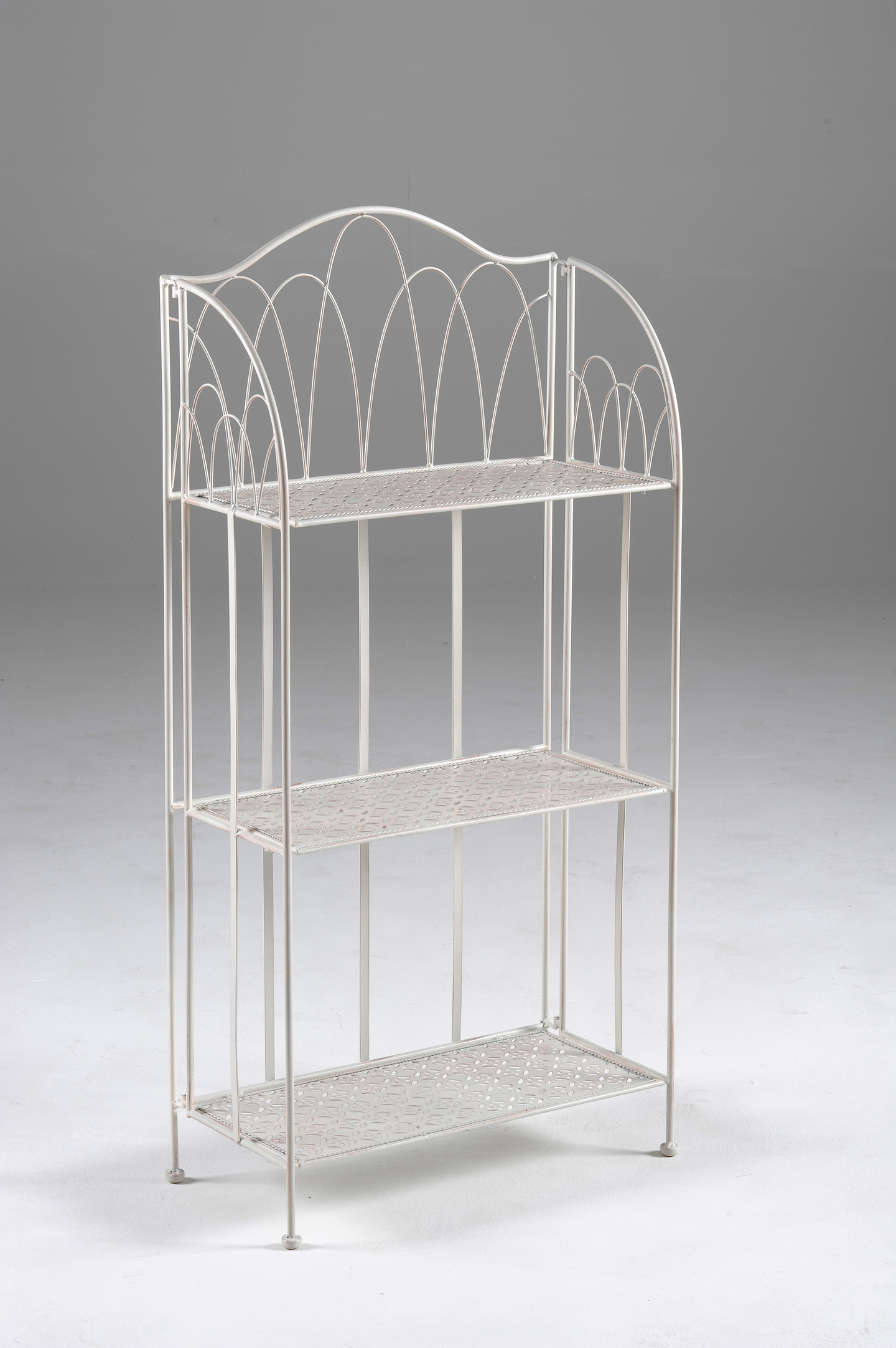 Metallihylly3 50x24x86,5 cm ant.kerma