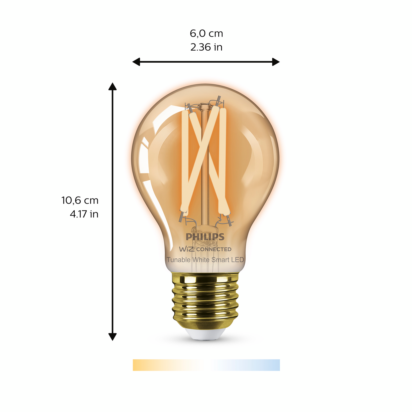 Lamppu Philips Smart LED 7W A60 E27 920-50 meripihka