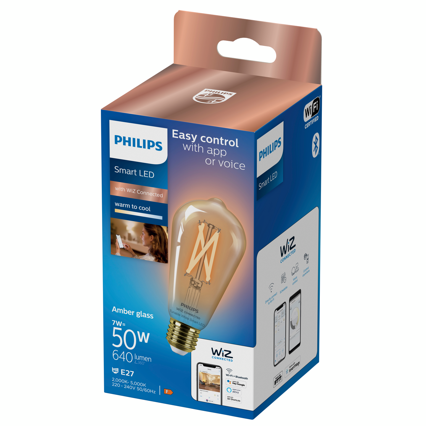 Lamppu Philips Smart LED 7W ST64 E27 920-50 meripihka