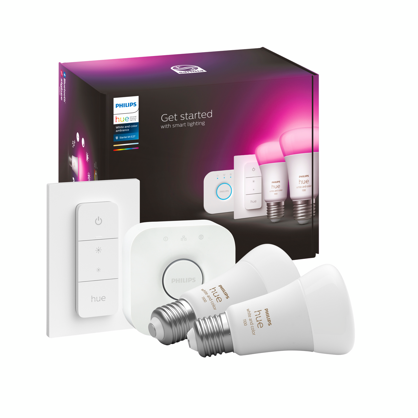 Led-lamppu Philips Hue WCA 9W A60 E27 2kpl