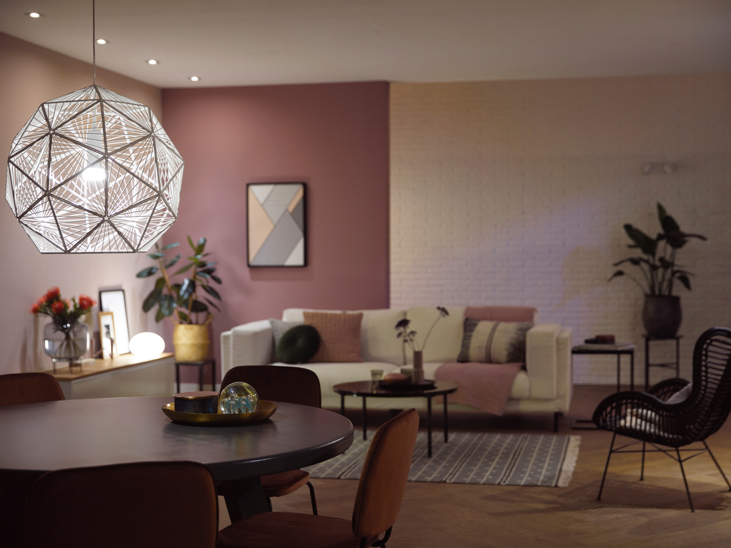 Led-lamppu Philips Hue White 9.5W A60 E27 2kpl