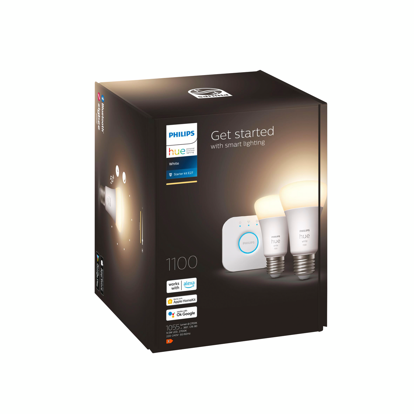 LJUSKÄLLA PHILIPS HUE STARTKIT HUE VIT 2XE