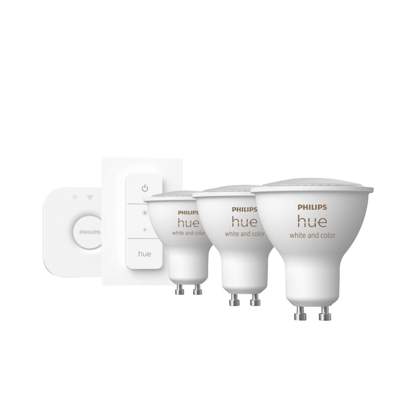 Led kohdelamppu Philips Hue WCA 4.3W GU10 color 3set