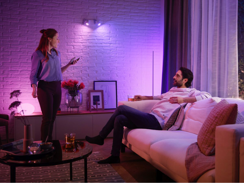Led kohdelamppu Philips Hue WCA 4.3W GU10 color 3set