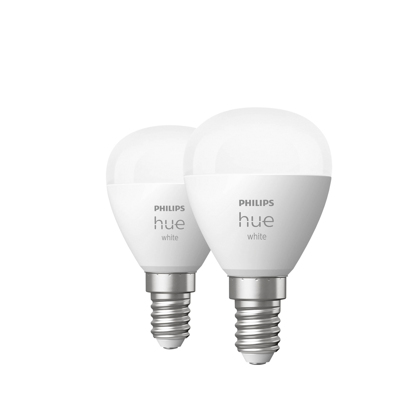 PHILIPS HUE VARMVIT 40W KLOT E 14 2P