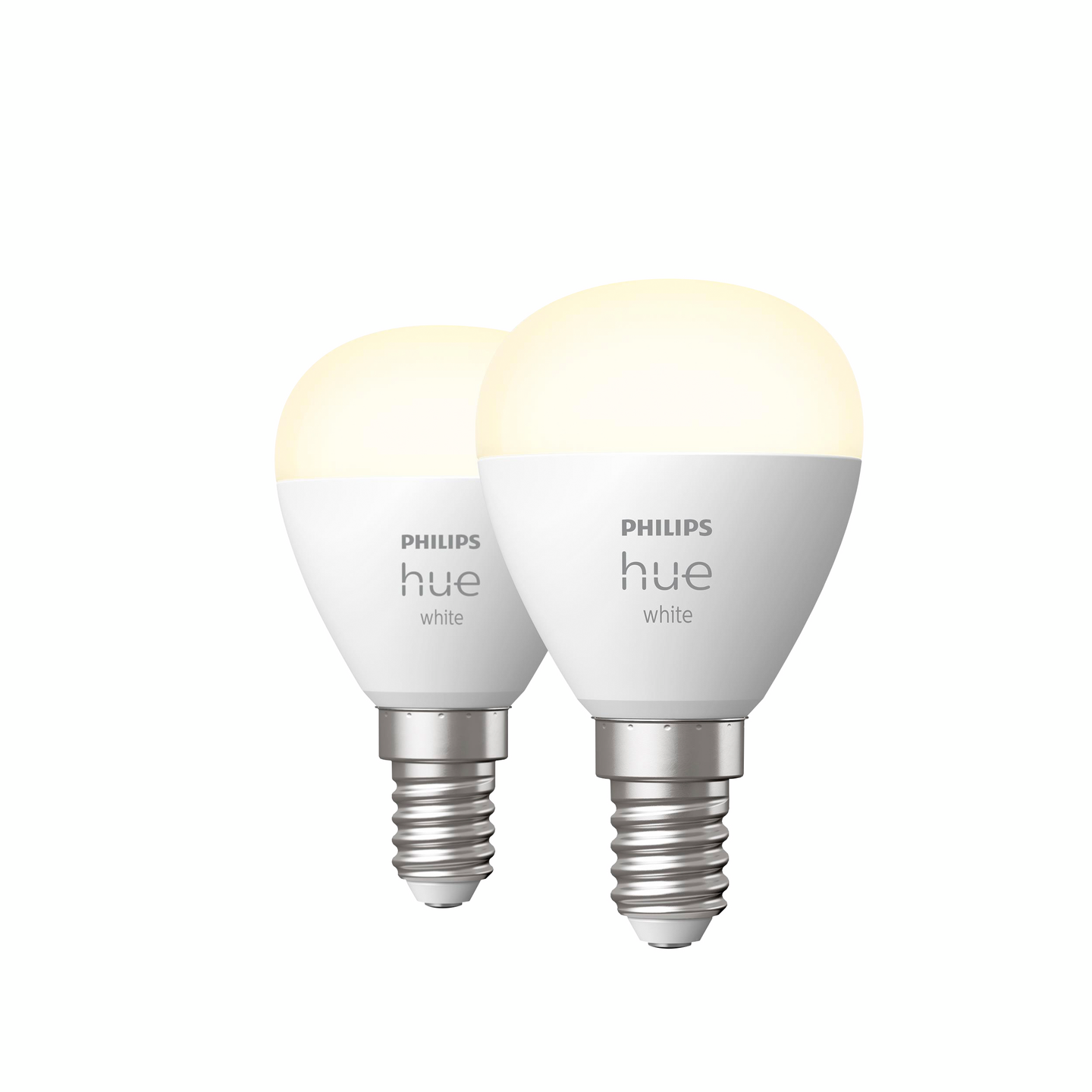 PHILIPS HUE VARMVIT 40W KLOT E 14 2P