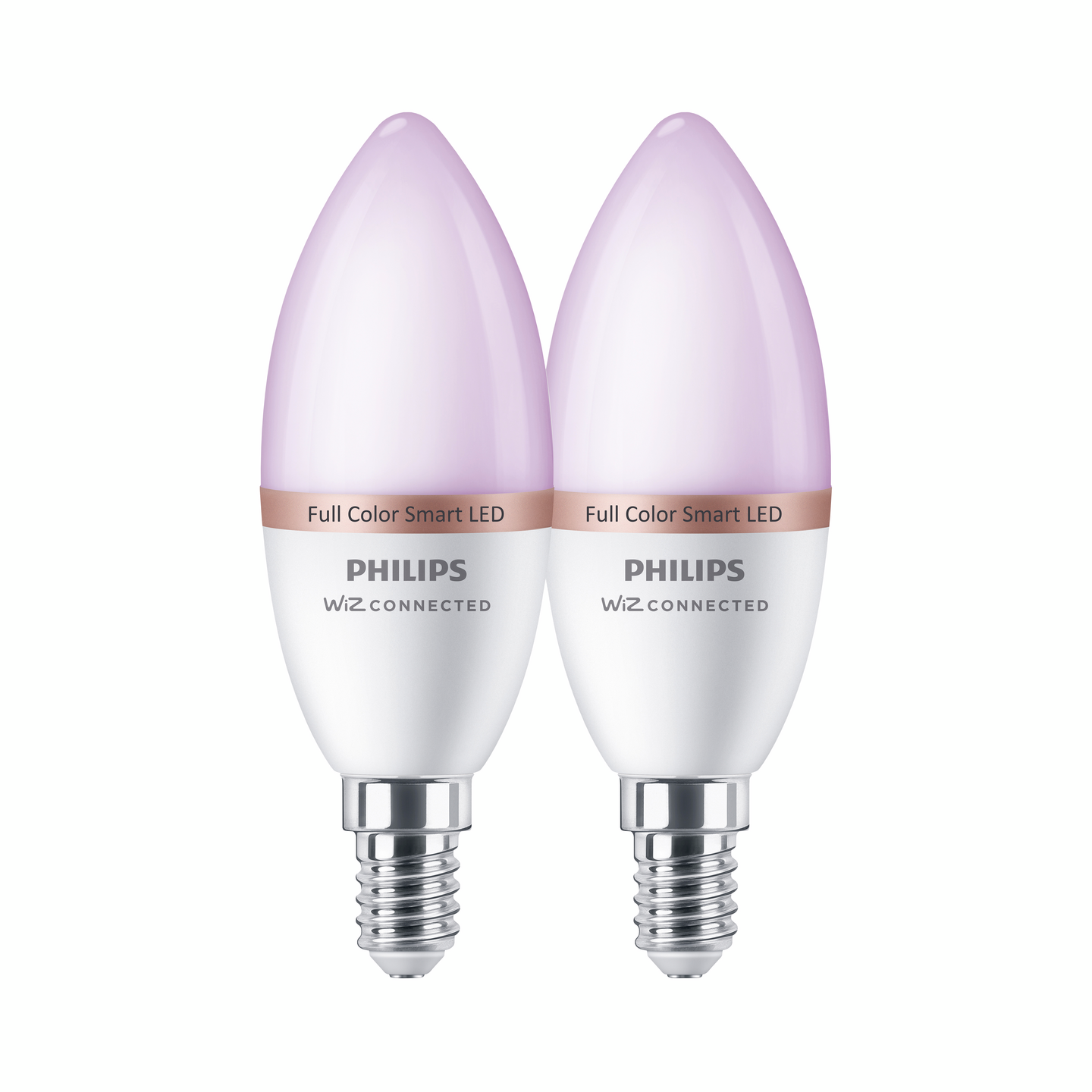 Lamppu Philips Smart LED 4.9W E14 C37 922-65 RGB color 2kpl