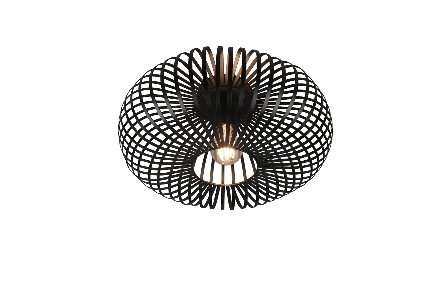 Kattovalaisin TRIO Johann E27 40cm mattamusta