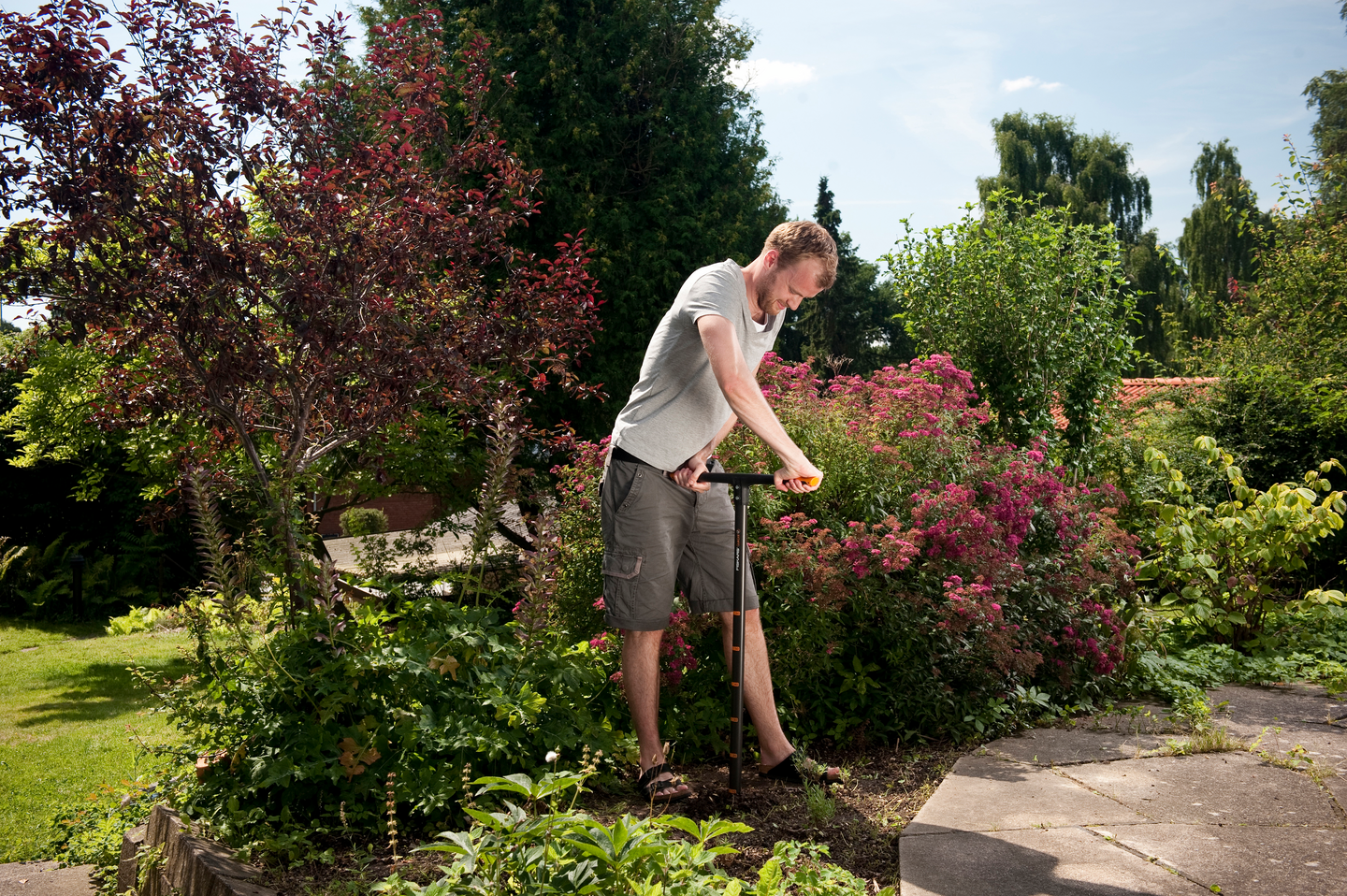 Puutarhakaira Fiskars Quikdrill M 134720