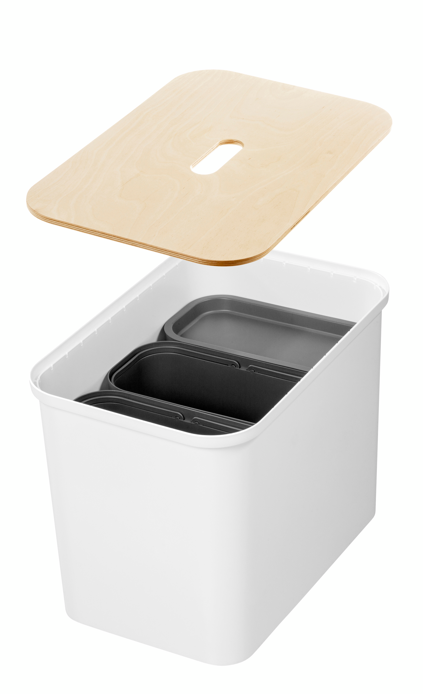 Setti Smartstore Collect 76l valkoinen