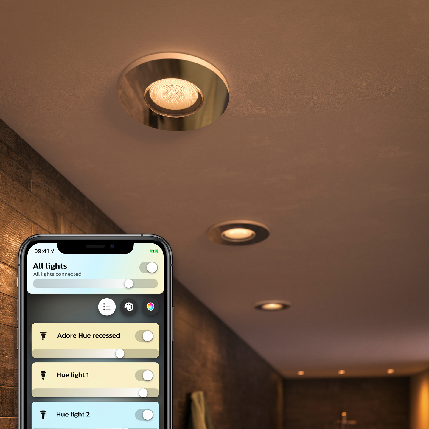 PHILIPS HUE BADRUMSPOT ADORE R UND 3P