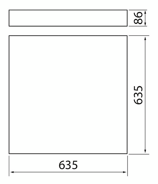 Lisätarvike Airam yleisuppoasennuskehys D2MAXA 600x600mm