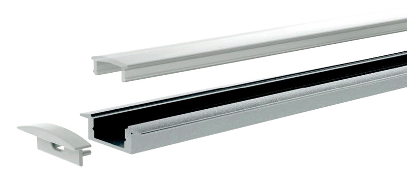 Led-profiili Airam Slimline 7 R 2m Al PCO