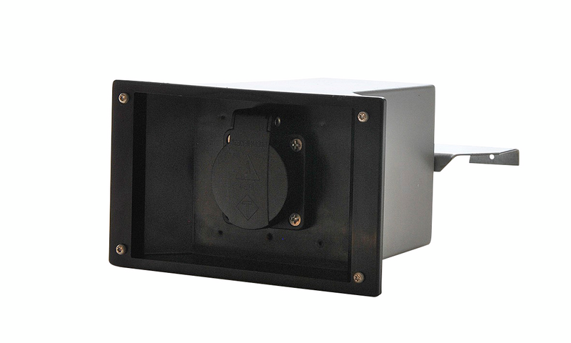 Vallikivi pistorasia HB 160x98x190mm harmaa