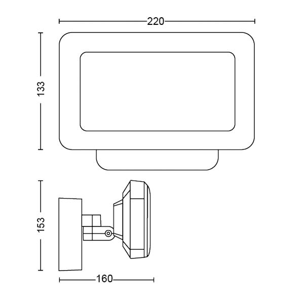 Ulkovalonheitin Philips Hue Welcome