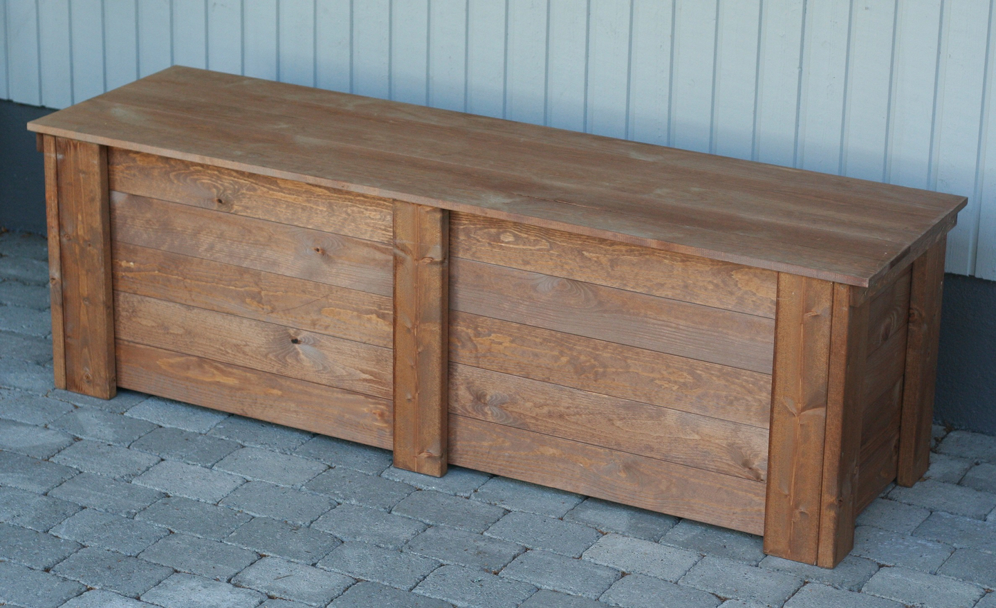 Piha-arkku Miljöökoriste 57x61x160cm luonnonruskea