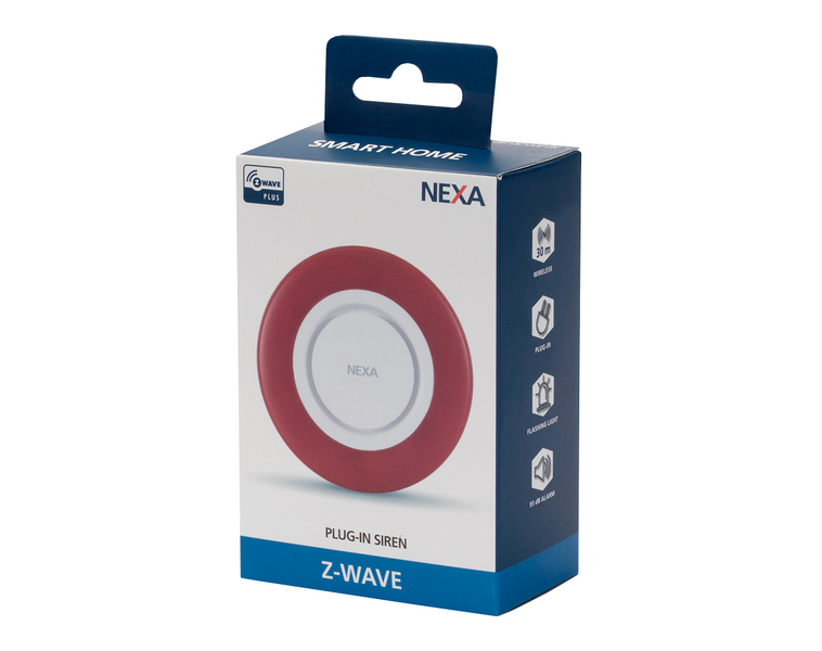 Z-WAVE NEXA INBYGGNADSMOTTAGARE DIM
